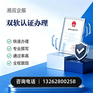 鄂尔多斯双软认证申报服务